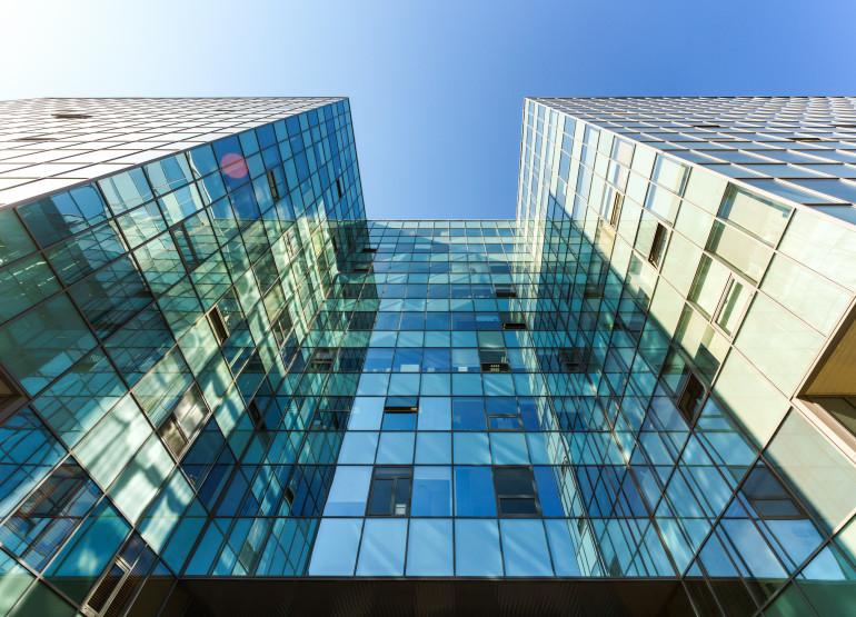 Трио: Вид здания